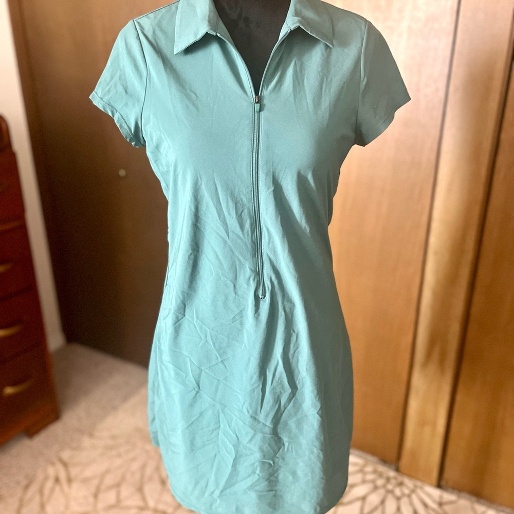 Abercrombie & Fitch Teal Mini Dress